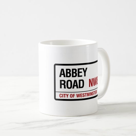 Abbey Road Coffee Mok (Voorkant rechts)