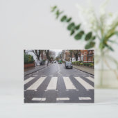 Abbey Road Crossing - London England Briefkaart (Staand voorkant)