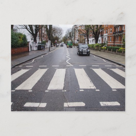 Abbey Road Crossing - London England Briefkaart (Voorkant)