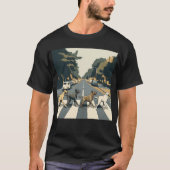 Abbey Road Dog T-shirt (Voorkant)