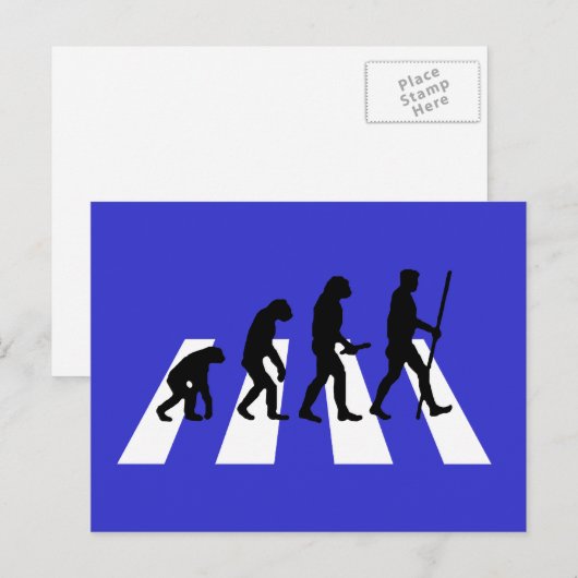 Abbey Road Evolution Briefkaart (Voorkant / Achterkant)
