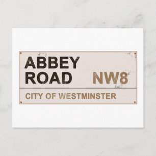 Abbey Road London England -  Briefkaart