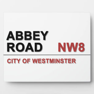 Abbey Road London England -  Fotoplaat