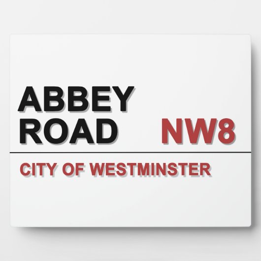 Abbey Road London England - Fotoplaat (Voorkant)