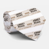 Abbey Road London England -  Stropdas (Opgerold)