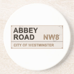 Abbey Road London England -  Zandsteen Onderzetter