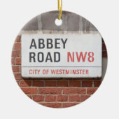 Abbey Road London Keramisch Ornament (Voorkant)