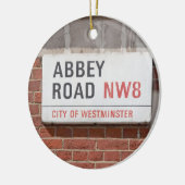 Abbey Road London Keramisch Ornament (Links)