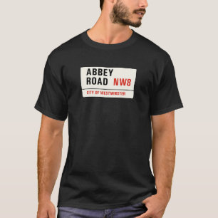 Abbey Road, London Street Sign T-shirt