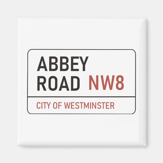 Abbey Road Magnet (Voorkant)