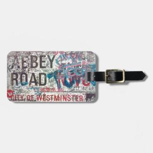 Abbey Road Sign Bagagelabel