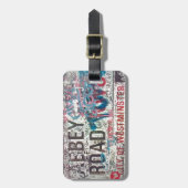 Abbey Road Sign Bagagelabel (Voorkant verticaal)