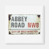 Abbey Road Sign Magneet (Voorkant)