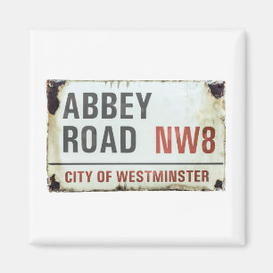 Abbey Road Sign Magneet