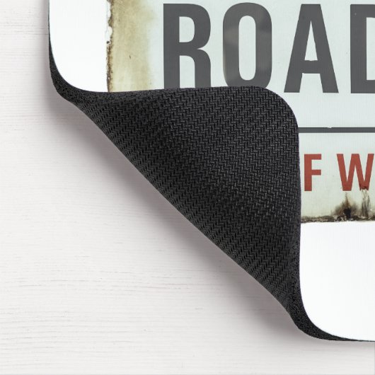 Abbey Road Sign Muismat (Hoek)