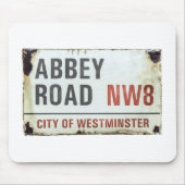 Abbey Road Sign Muismat (Voorkant)