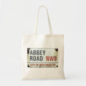 Abbey Road Sign Tote Bag (Voorkant)