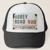 Abbey Road Sign Trucker Pet (Voorkant)