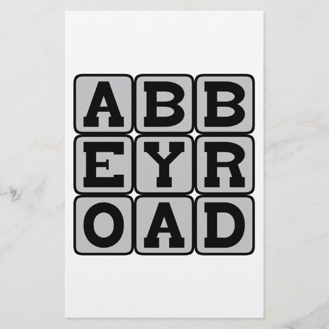Abbey Road, Tourist Spot in Londen (Voorkant)