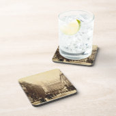 Abbey Square and Pump Rooms, Bath, c.1880 (b/w pho Drankjes Onderzetter (Rechterzijde)