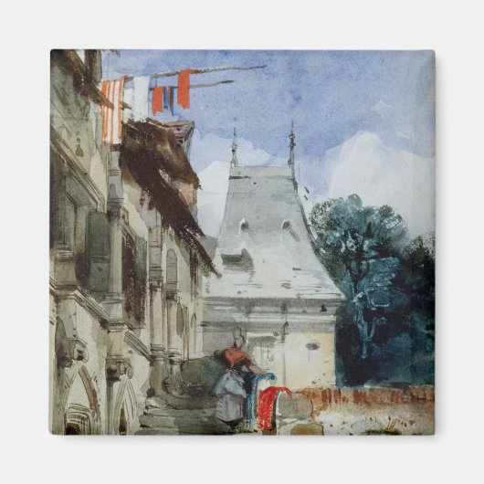 Abbey St-Amand, Rouen (m/c, carrosseriekleur en po Magneet (Voorkant)