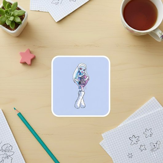 Abbey Vierkante Sticker