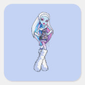 Abbey Vierkante Sticker (Voorkant)