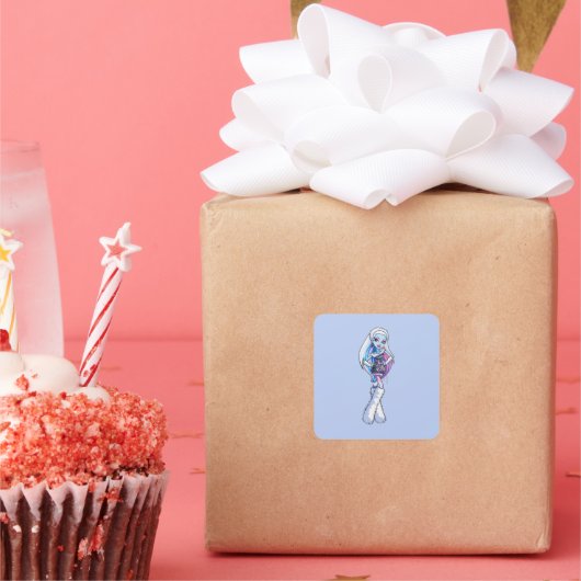 Abbey Vierkante Sticker (Feest)