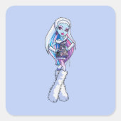 Abbey Vierkante Sticker (Voorkant)