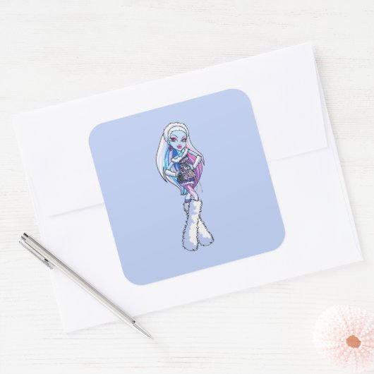 Abbey Vierkante Sticker (Envelop)