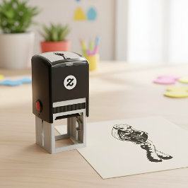 Abbey zelfinkende stempel