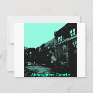 Abbeyglen Castle, Clifden, Ierland Briefkaart
