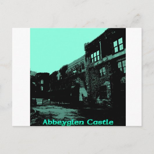 Abbeyglen Castle, Clifden, Ierland Briefkaart (Voorkant)