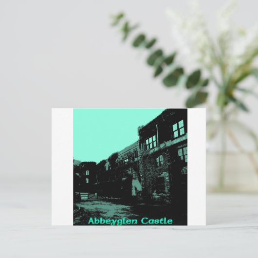 Abbeyglen Castle, Clifden, Ireland Briefkaart (Staand voorkant)