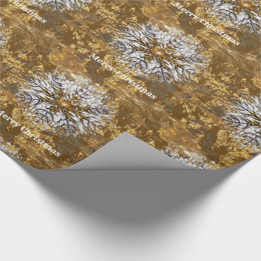 Abbey's Snowflake-kerstrecensie Cadeaupapier (Hoek)