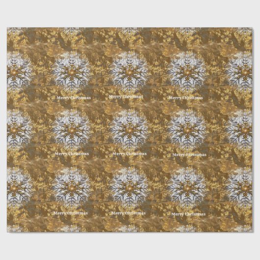 Abbey's Snowflake-kerstrecensie Cadeaupapier (Vlak)