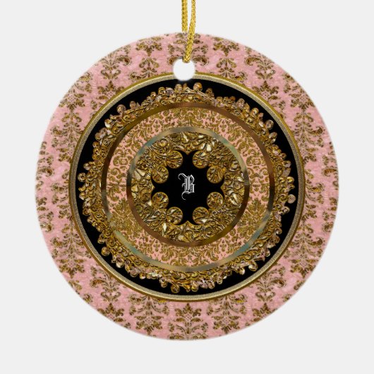 Abbigail Victoriaans  Keramisch Ornament (Voorkant)