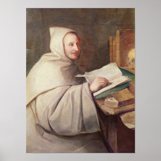 Abbot Armand-Jean le Bouthillier de Rance Poster (Voorkant)