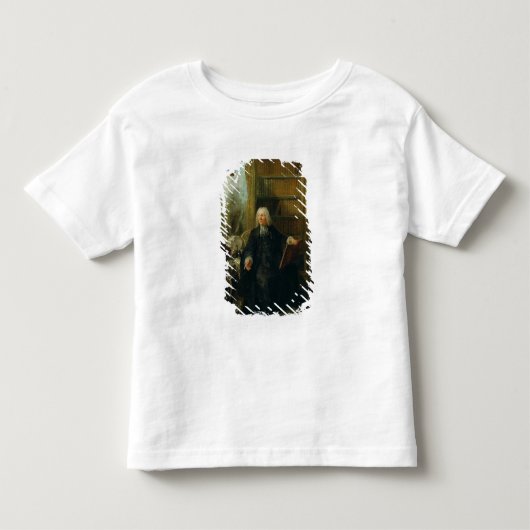 Abbot Nollet in zijn studie in chateau Kinder Shirts (Voorkant)