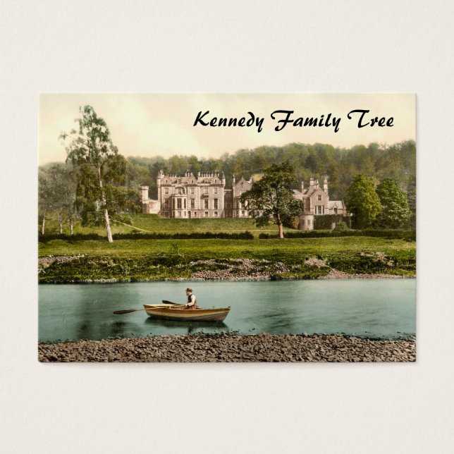 Abbotsford House, Scottish Borders, Schotland Visitekaartje (Voorkant)