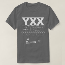 Abbotsford International Airport YXX T-shirt