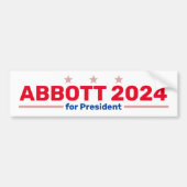 Abbott 2024 bumpersticker (Voorkant)