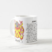 Abbott Family Coat of Arms mok (Voorkant links)