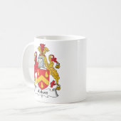 Abbott Family Crest Koffiemok (Voorkant links)