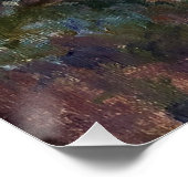 Abbott Fuller Gravebloeiende wijnstokken op palmbo Perfect Poster (Hoek)