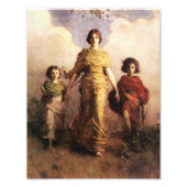 Abbott Handerson Thayer A Virgin Foto Afdruk (Voorkant)