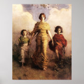 Abbott Handerson Thayer A Virgin Poster (Voorkant)
