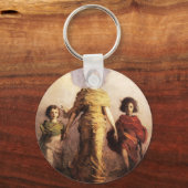 Abbott Handerson Thayer A Virgin Sleutelhanger (Voorkant)