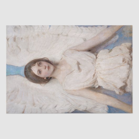 Abbott Handerson Thayer | Angel - 1887 Tissuepapier (Voorkant)