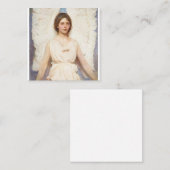 Abbott Handerson Thayer Angel 1921 Vierkante Visitekaartje (Voorkant / Achterkant)